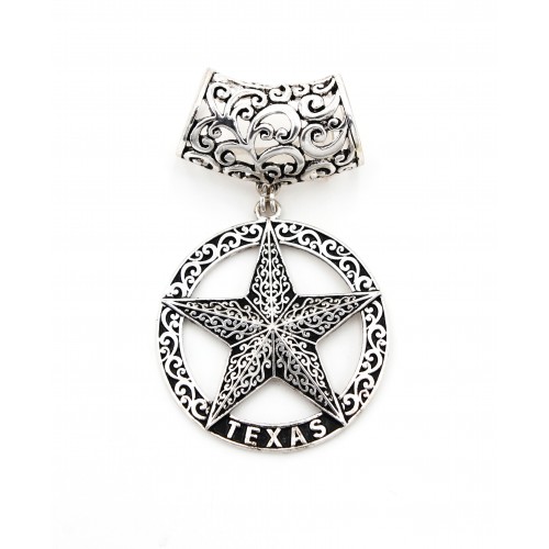 Scarf Ring - Casting Star Charm - SR-HP1006AS